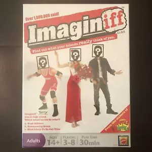 Imaginiff Brettspiel von Mattel 3-8 Spieler ab 14+ versiegelte Verpackung Neu T8132 - Bild 1 von 4