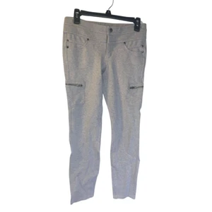 Leggings cargo donna Athleta Rockwell taglia 2 zip alla caviglia grigio pile jegging - Foto 1 di 7