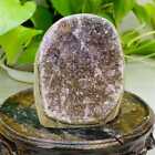390G Natural Amethyst Geode Mineral Specimen Crystal Quartz Energy Decoration