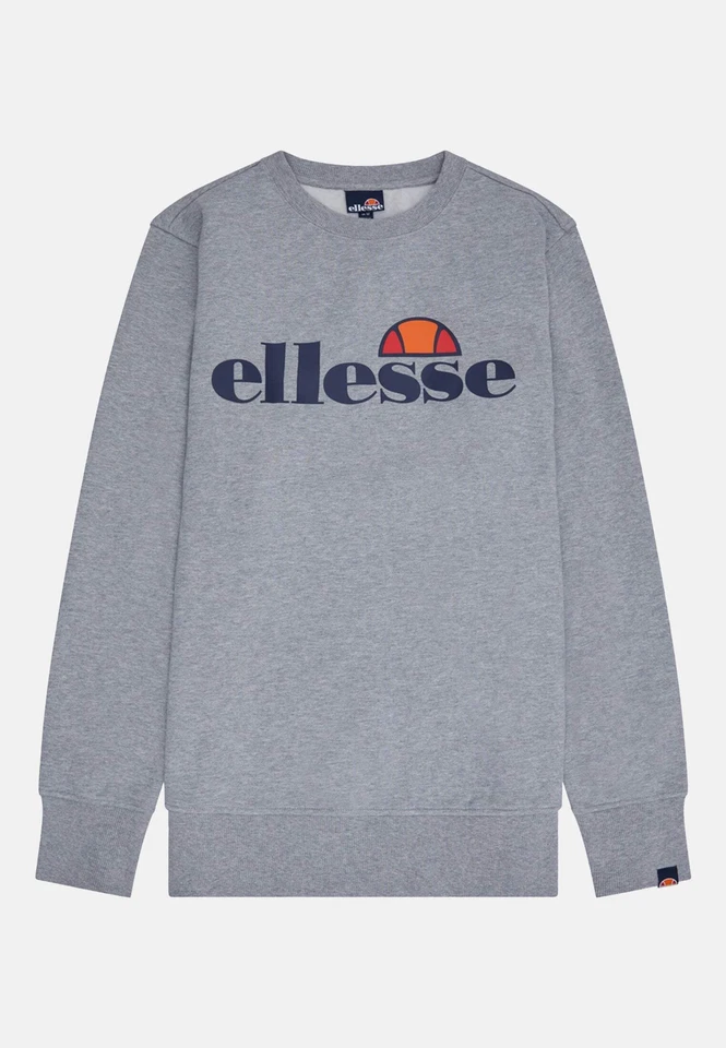 Sudadera Ellesse Para Hombres Cuello Redondo SL Succiso Sudadera Gris Marl Foto 1 de 1