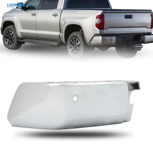 Steel Driver Side Left For 14-21 Toyota Tundra Rear Bumper End W/ Park Assist - Picture 1 of 24