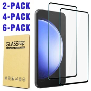 Protector de pantalla de vidrio templado transparente de cubierta completa para Samsung Galaxy S23 FE - Imagen 1 de 30