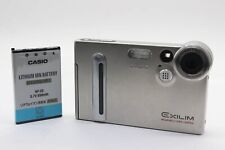 CASIO EXILIM EX-M2 Digital Compact Camera Silver With battery