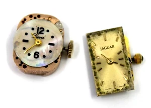 Lura Francés Mecánico y Jaguar Cuerda Manual Reloj Movimientos para Piezas - Imagen 1 de 6