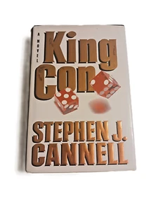 KING CON: A Novel by Stephen J. Cannell Pre-Owned Hardcover Book 1997 - Picture 1 of 4