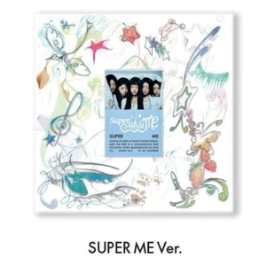 ILLIT 1st Mini Album SUPER REAL ME SUPER ME Ver CD+Book+Card+Sticker+Poster+Gift - Imagen 1 de 13