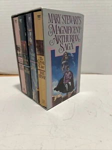 Lot of 4 Arthurian Saga Trade Paperback Books Mary Stewart Merlin/King Arthur - Picture 1 of 11