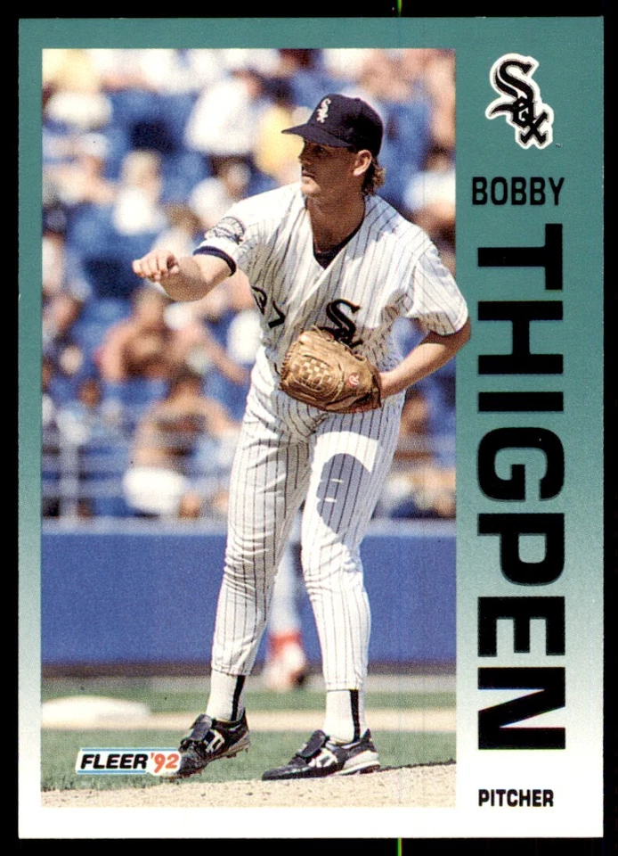 1992 Fleer Bobby Thigpen Baseball Cards #99 - Image 1 of 2