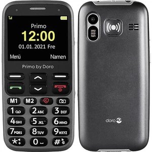 BNIB Doro Primo 368 Single Sim Graphite Factory Unlocked 2G OEM  - Afbeelding 1 van 3