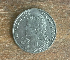 *1904 Patey ~ FRANCE 25 Centimes Paris 22 Panels on Side Coin* - Picture 1 of 12