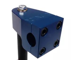 S&M Bikes REDNECK 21.1mm quill BMX stem - DARK BLUE - Picture 1 of 3