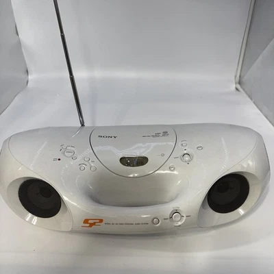 索尼 ZS-XN30 个人音频系统 Boom Box CD 播放器/收音机已测试正常工作 — 第 1/4 张图片