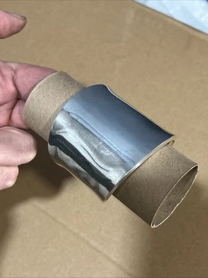 Brazalete ancho vintage de plata de ley de México 925, 70 g escultural modernista Foto 1 de 4