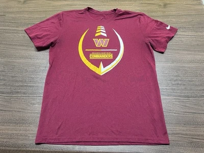 Washington Commanders Men’s Maroon NFL Football T-Shirt - Nike Dri-Fit - Medium - Image 1 of 3