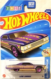 Hot Wheels - 2025 Celebration Racers 7/10 Layin' Lowrider 223/250 (BBJBB37) - Picture 1 of 1
