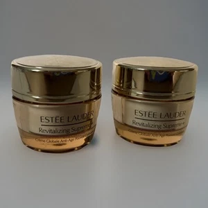 2 x Estee Lauder Revitalizing Supreme + Global Anti Aging Cell Power Creme 0.5oz - Picture 1 of 2