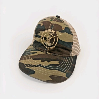 Gorra Camuflada Beavers Bend Fly Shop - Gorra Snapback Pescador Pescador Exterior Foto 1 de 3
