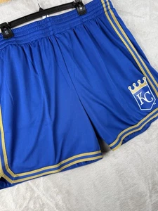 Herren Mitchell & Ness MLB Kansas City Royals Mesh Shorts blau 2XL - Bild 1 von 4