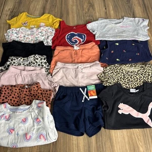 Lot Of 15 Toddler Girls 5T Clothes Mixed Brands And Styles - Picture 1 of 9