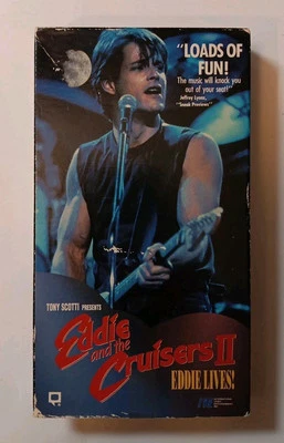 Eddie and the Cruisers II: Eddie Lives! (VHS, 1989) - Image 1 of 3