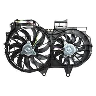 For Audi A4 2005-2008 Four Seasons Radiator / Condenser Fan Motor Assembly - Image 1 of 4
