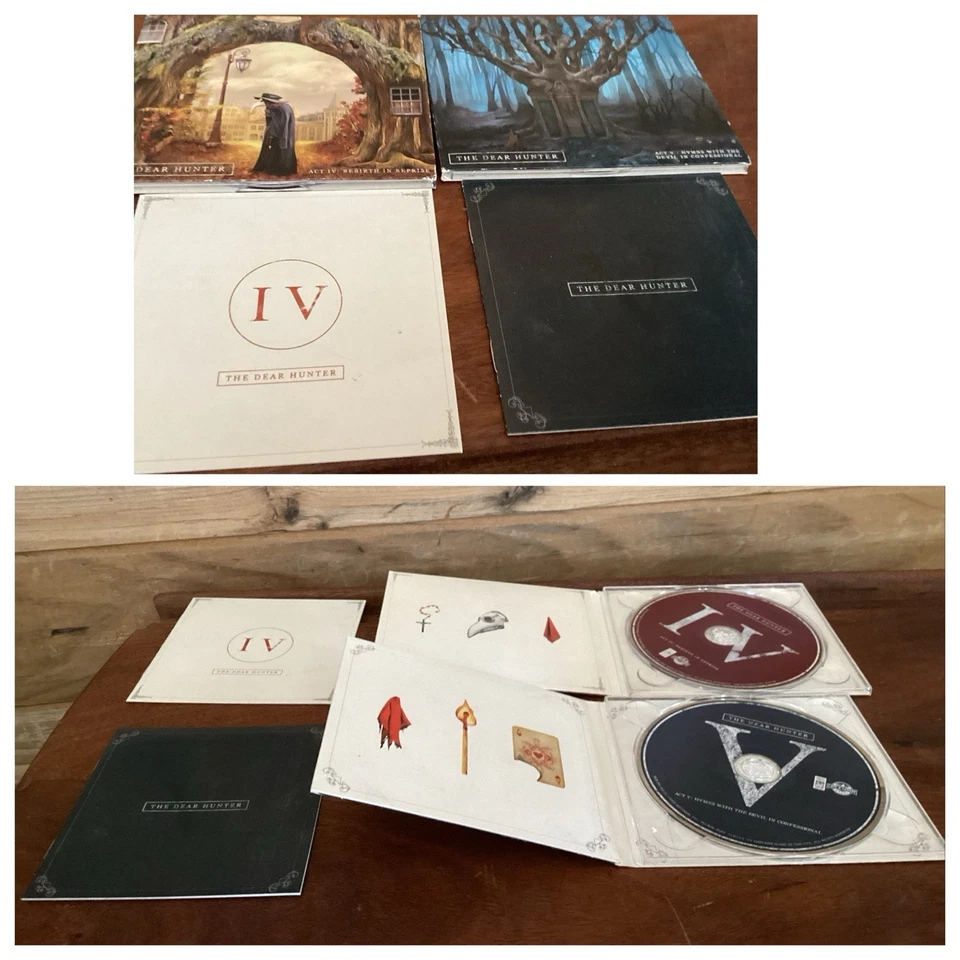 THE DEAR HUNTER-CD Bundle Act IV-Rebirth In Reprise-Act V Hymns With Devil VG+ - Image 1 of 4