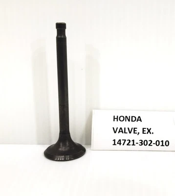 Válvula de escape original Honda CB175 CL175 CB200 CL200 OEM 14721-302-010 *Nueva otra Foto 1 de 4