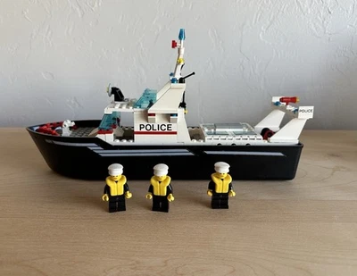 LEGO Town Set 4021 Patrulla de Policía 1991 de colección completo con manual y pegatinas Foto 1 de 4