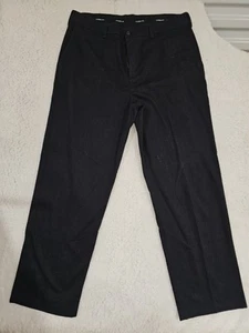 Pantalones de vestir Croft & Barrow para hombre talla 36 x 32 negros - Imagen 1 de 9