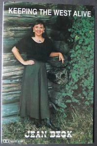 JEAN BECK Keeping The West Alive cassette ABILENE Weatherford TEXAS Cowboy tape - Picture 1 of 3