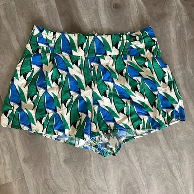 Pantalones cortos para mujer Zara mezcla de lino talla grande 32” Foto 1 de 4