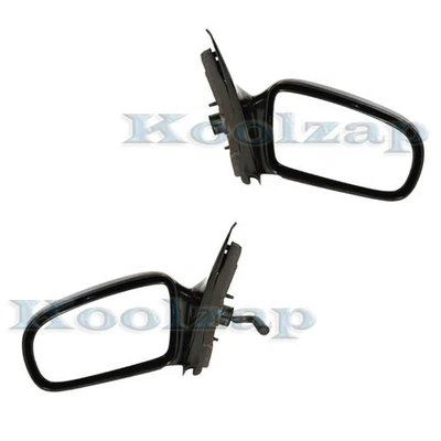 For 95-05 Cavalier Sedan Manual Rear View Door Mirror Right Left Side SET PAIR - Image 1 of 4