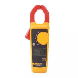Fluke 302+ Digital Clamp Meter AC Current 400A AC/DC Volt Resistance Multimeter - Picture 1 of 6