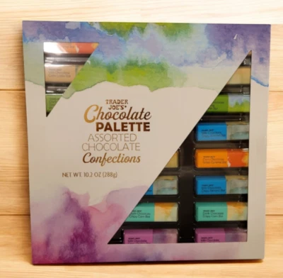 Trader Joe's 10.2 oz. CHOCOLATE PALETTE Assorted Confections for Gifting BB 7/25 - Image 1 of 2