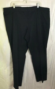Natori Black Women’s Plus Size 24W Wide Leg Dress Pants - Picture 1 of 4