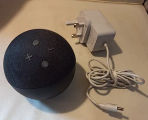 Amazon Echo Dot 4th Generation Smart Speaker B7W64E - charcoal colour - Working - Picture 1 of 6