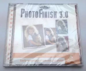 Vintage 1998 SoftKey PhotoFinish 3.0 Software CD Windows 3.1 & 95 Sealed SOFT009 - Picture 1 of 2