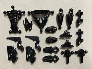 Lot of 19 Lego Black Bionicle Parts - Picture 1 of 1