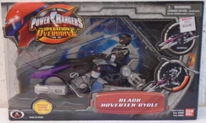 Power Rangers Operation Overdrive Black Hovertek Cycle Black Ranger Bandai MISB - Picture 1 of 2