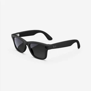 Ray-Ban Meta Wayfarer (reacondicionadas), negro mate, lentes con gradiente polar - Imagen 1 de 5