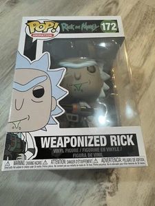 Funko Pop! Vinyl: Rick and Morty Rick Sanchez Weaponized #172 W/ Protector - Picture 1 of 1