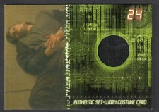 TWENTY FOUR SEASON 5 (ARTBOX/2008) COSTUME CARD #C3 JEFF KOBER (#118/200)