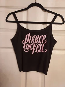 Pierce the veil tank top ribbed pierce the veil shirt  pierce the veil crop top - Picture 1 of 4