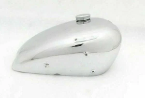BSA SLOPER 1930'S MODEL CHROMED PETROL FUEL TANK - Foto 1 di 6