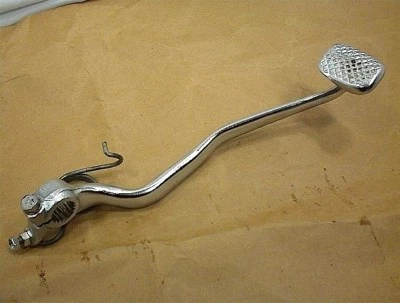 Suzuki GS1000 GS1000L GS 1000 L 1980 cromo pedal de freno trasero y resorte Foto 1 de 4