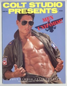 Colt Studio Presents #6 Alton Egans, John Pruitt,Frank Vickers 1995 Gay Magazine - Picture 1 of 2