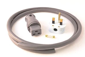 SUPRA LO-RAD HIGH CURENT 16 AMP SPECIAL EDITION DIY MAINS LEAD SET FROM MCRU - Picture 1 of 1