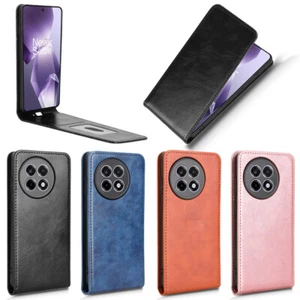 For OnePlus Ace 5 5G, Luxury Vertical Up-Down Leather Wallet Stand Case Cover - Picture 1 of 24