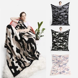 ScarvesMe Oversized Winter Warm Luxus Weich Camouflage Print Überwurf Decke - Bild 1 von 18