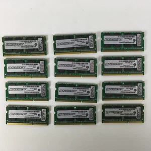 Lot of 12 Crucial BLS4G3N18AES4.16FD2 4GB DDR3 1866 Laptop Memory RAM - Picture 1 of 2